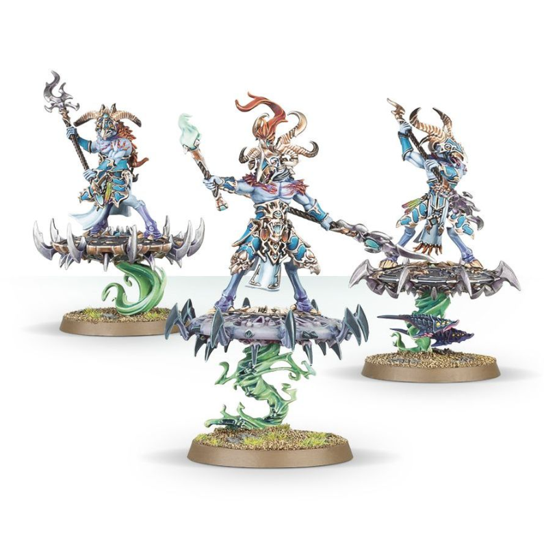 Einzelgussrahmen Thousand Sons Tzaangor Erleuchtete
