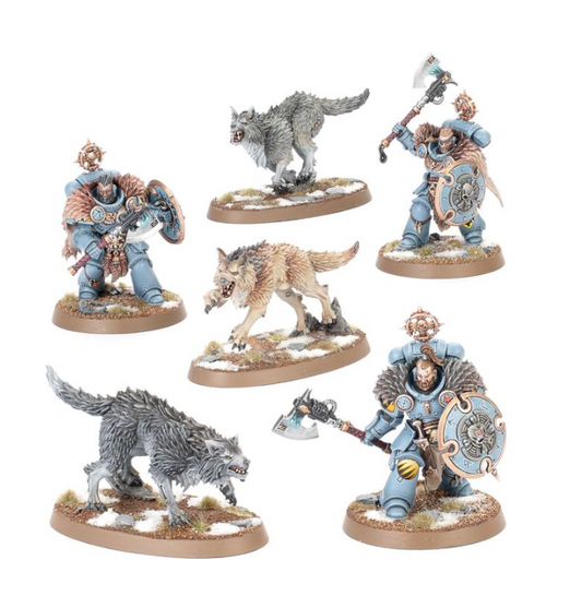 Space Wolves Wolfsgarde Heldentöter Einzelgussrahmen