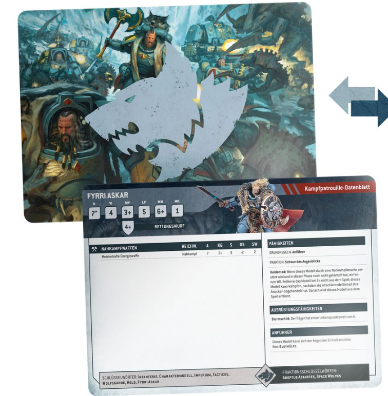 Space Wolves Data Sheets deutsch