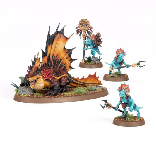 Seraphon Chotec Echse Einzelgussrahmen