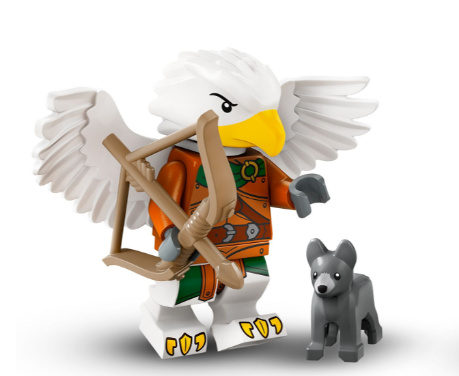 LEGO Minifigur Dungeons Dragons Aarakocra Ranger