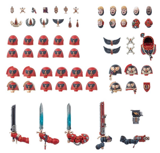 Einzelgussrahmen Blood Angels Upgrade