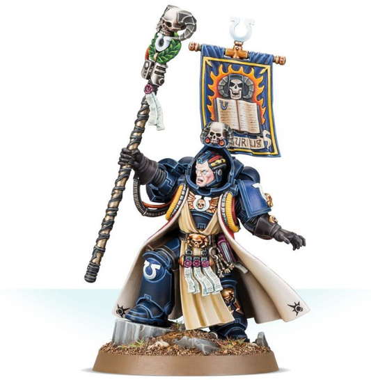 Einzelgussrahmen Ultramarine Scriptor-Magister Tigurius
