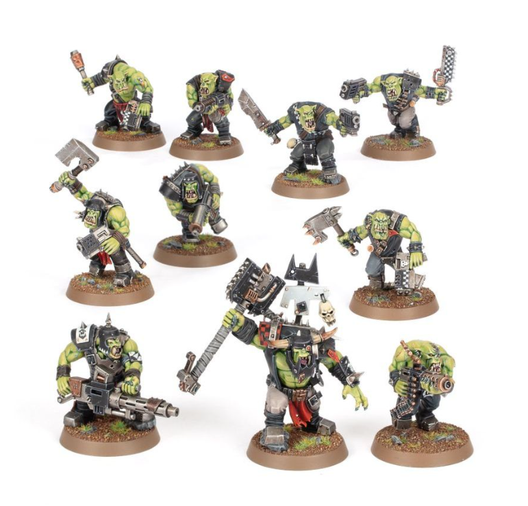 Ork Boys Einzelgussrahmen