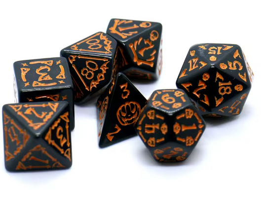 Würfelset Haunted Pumpkin