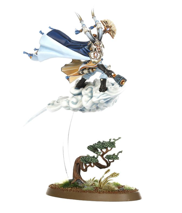 Lumineth Realm Lords Hurakana Windmagier Einzelgussrahmen