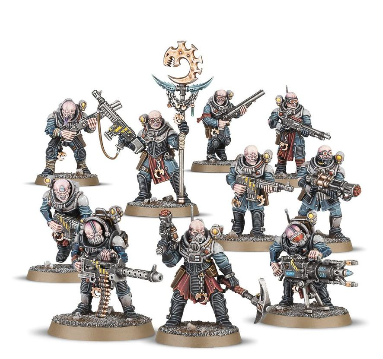 Einzelgussrahmen Genestealer Cults Neophyt Hybride