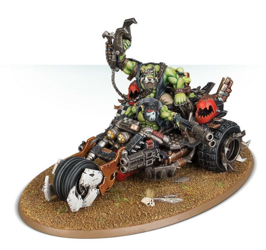 Einzelgussrahmen Orks Deffkilla Wartrike