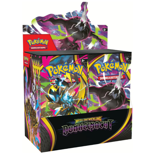 Pokemon TCG Dunkelnacht Booster Display deutsch