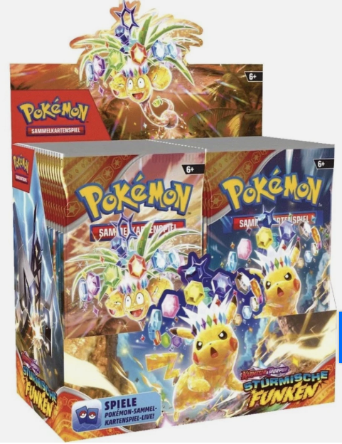 Pokemon TCG Display Stürmische Funken deutsch