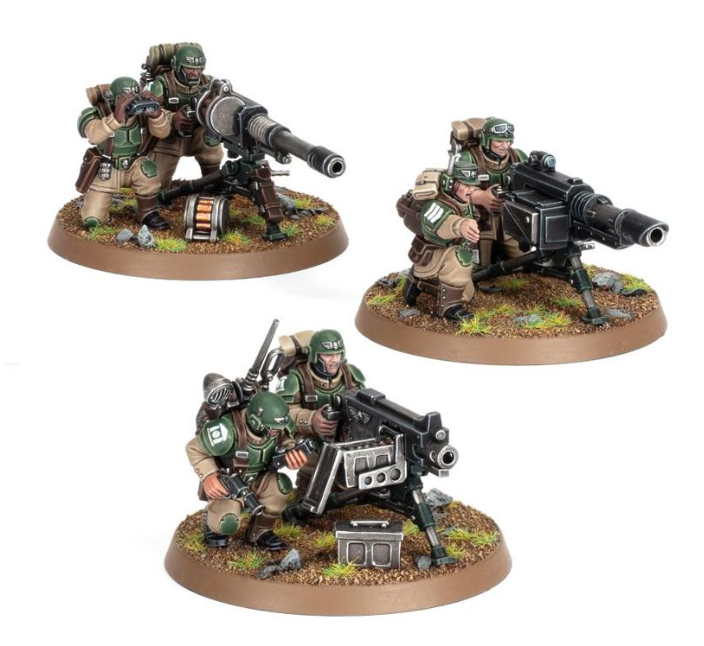 Einzelgussrahmen Astra Militarum Heavy Weapons