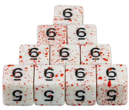 Würfelset Bloody